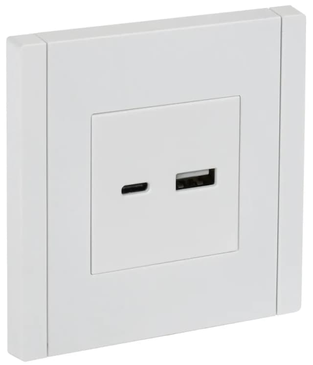 Розетка USB IEK FORTE&PIANO FP-U22-018-K01 (белый)