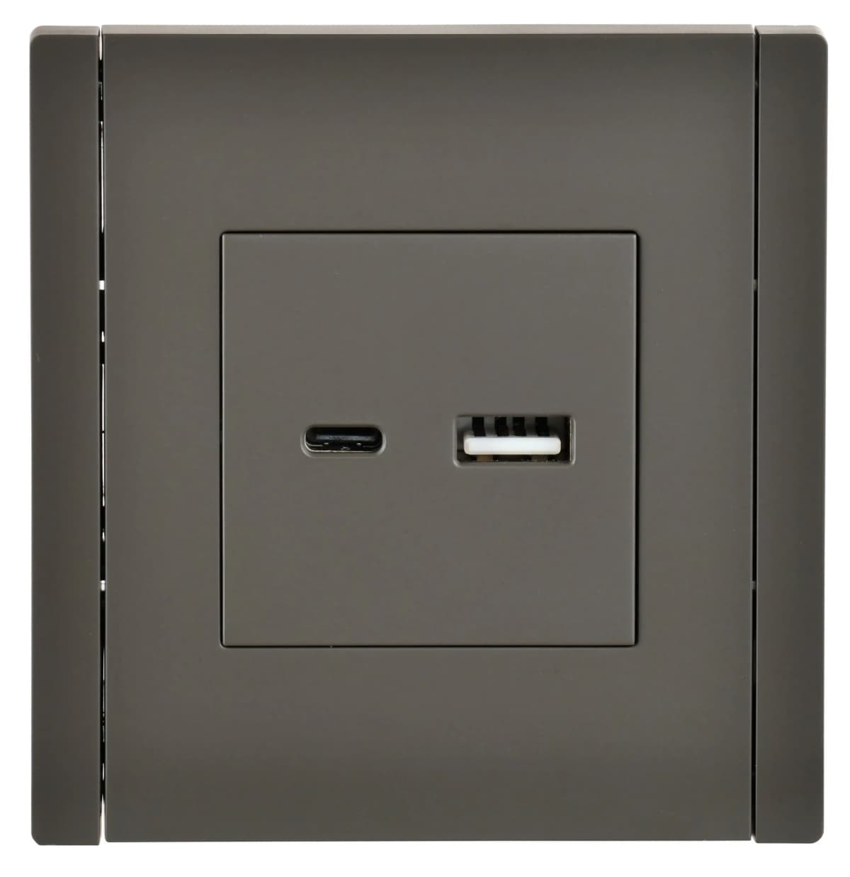 Розетка USB IEK FORTE&PIANO FP-U22-D31-K03 (серый), фото 2