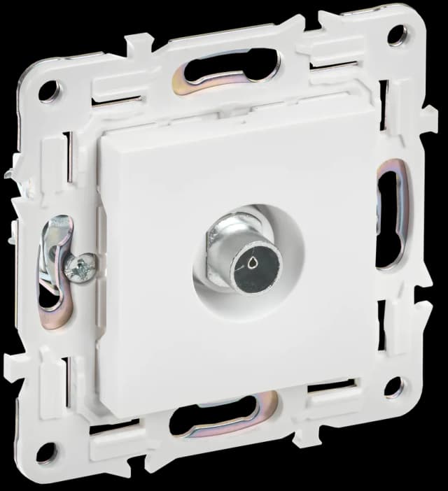 Розетка TV IEK SKANDY SK-A10-O-K01 (белый арктический)