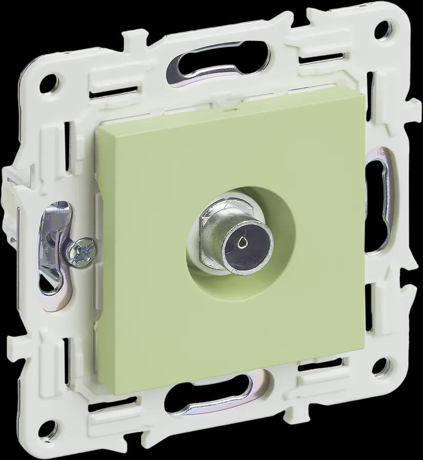 Розетка TV IEK SKANDY SK-A10-O-K06 (мятный)