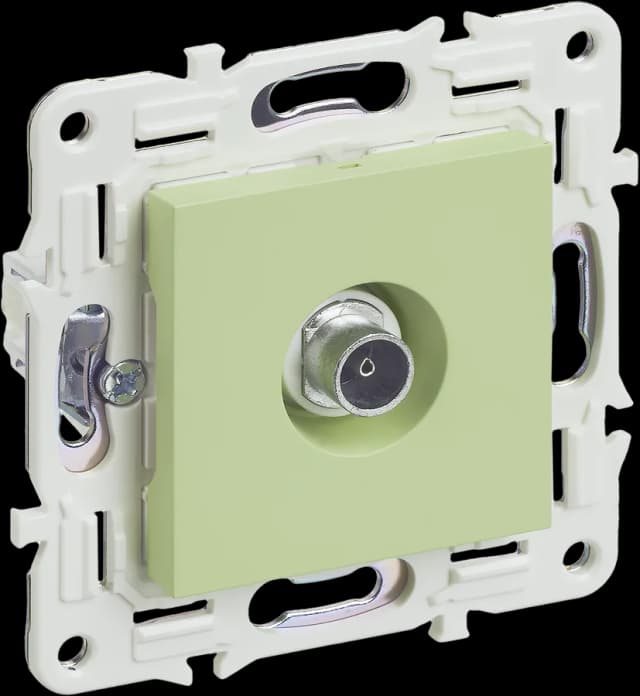Розетка TV IEK SKANDY SK-A10-O-K06 (мятный)