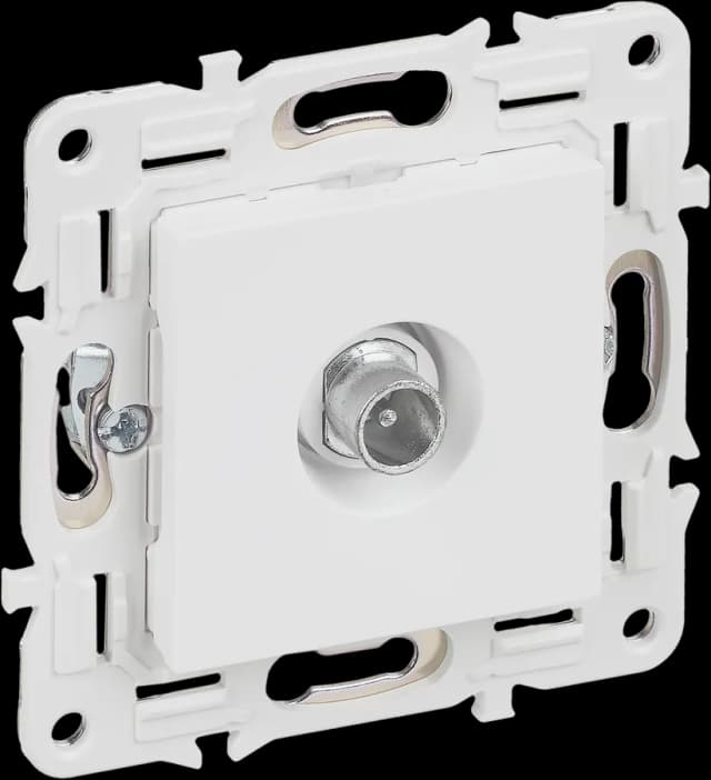 Розетка TV IEK SKANDY SK-A10-P-K01 (белый арктический)