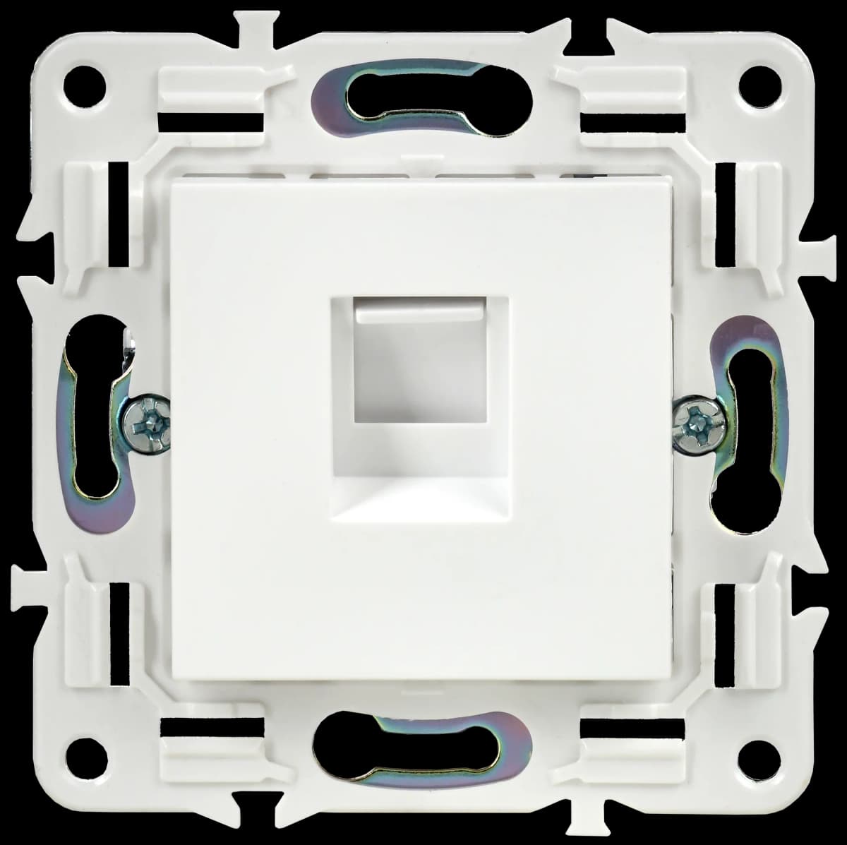 Розетка компьютерная IEK SKANDY SK-K10-1-K01 (белый арктический), фото 3