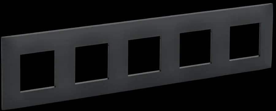 Рамка пятиместная IEK SKANDY SK-M52-K53 (графит)