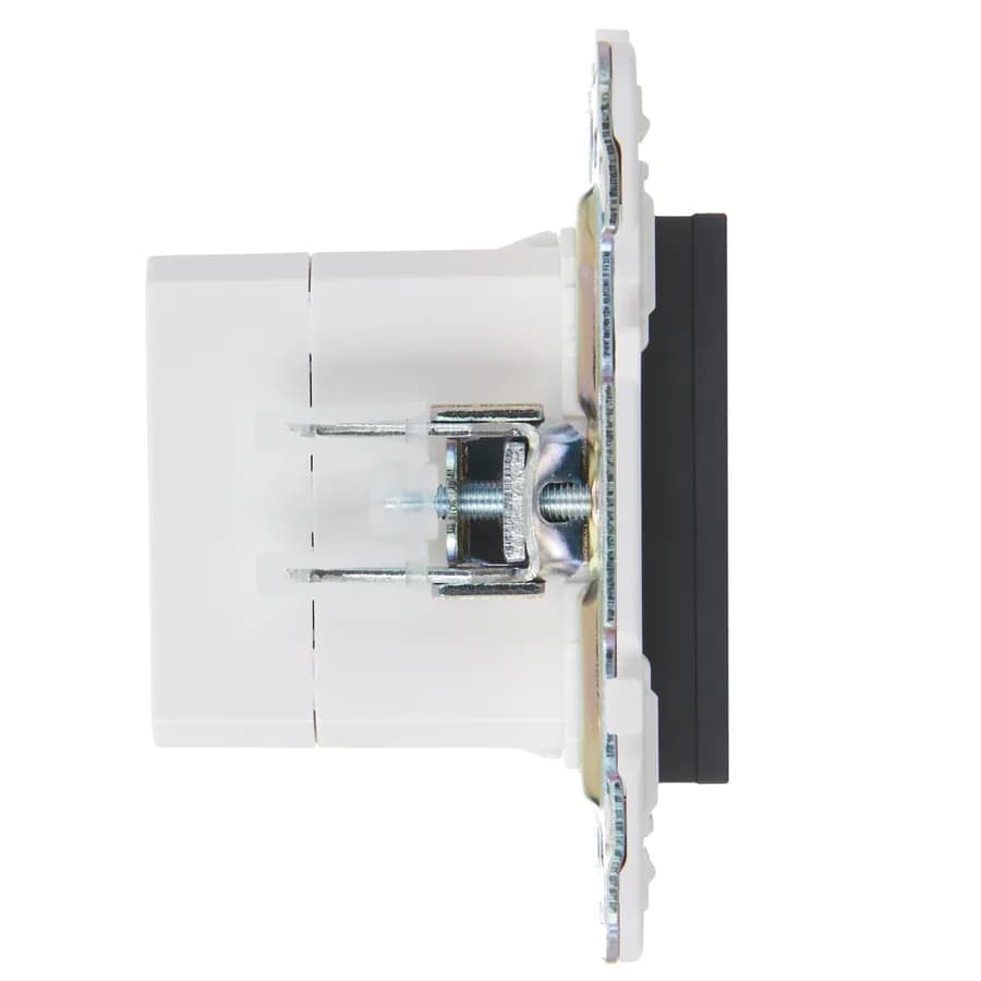 Розетка USB IEK SKANDY SK-U22-D31-K53 (графит), фото 4
