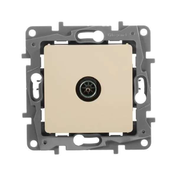 Розетка TV звезда Legrand Etika 672351 (слоновая кость), фото 2