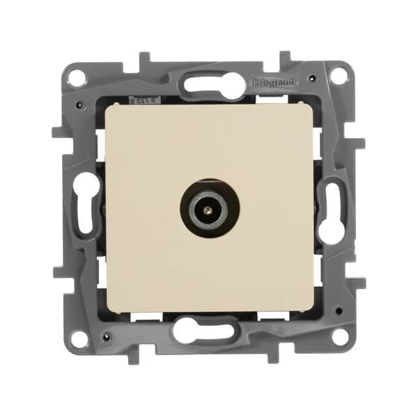 Розетка TV оконечная Legrand Etika 672365 (слоновая кость), фото 2