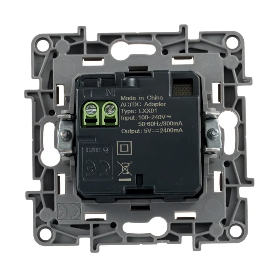 Розетка 2xUSB Legrand Etika 672394 (слоновая кость), фото 2