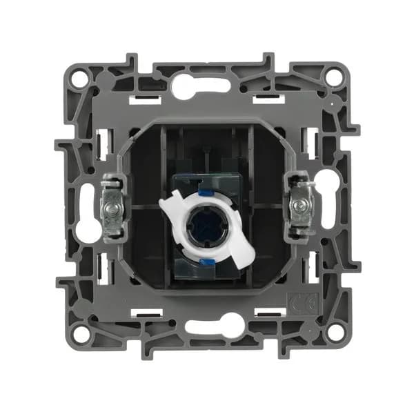 Розетка компьютерная RJ45 кат.6 Legrand Etika 672453 (алюминий), фото 3