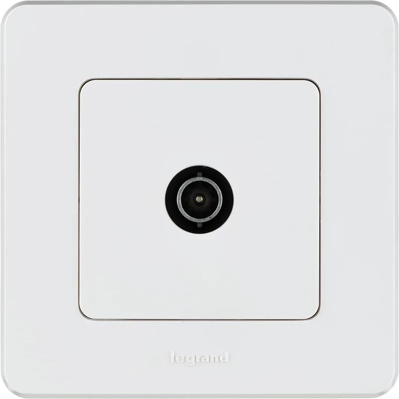 Розетка TV звезда Legrand Inspiria 673850 (белый), фото 2