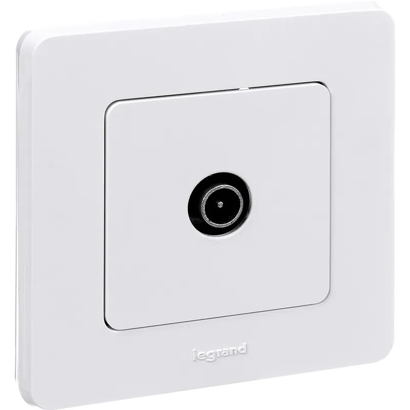 Розетка TV звезда Legrand Inspiria 673850 (белый), фото 3