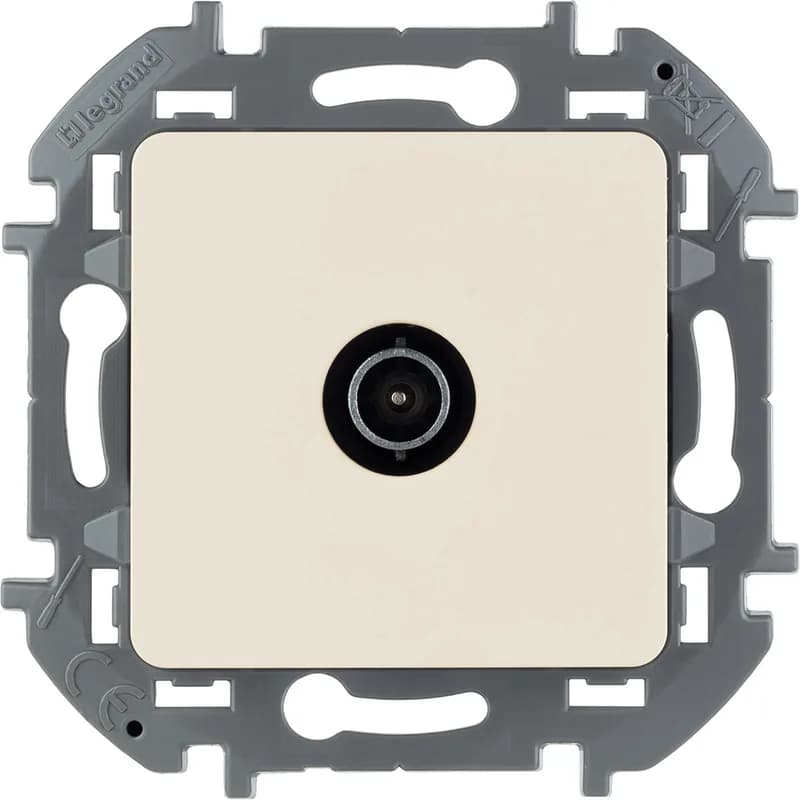 Розетка TV проходная Legrand Inspiria 673861 (слоновая кость)