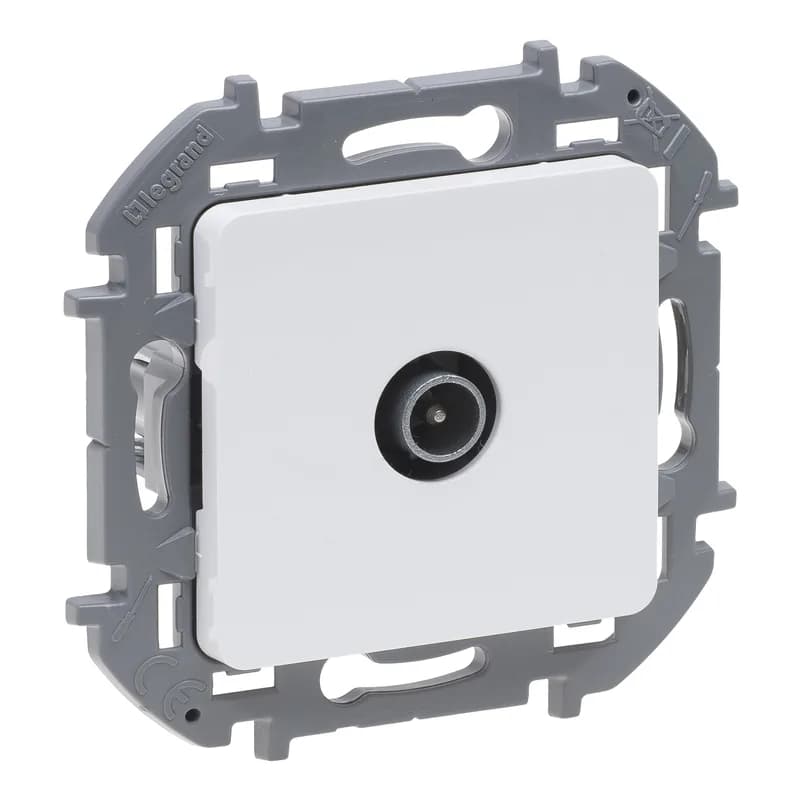 Розетка TV оконечная Legrand Inspiria 673870 (белый)
