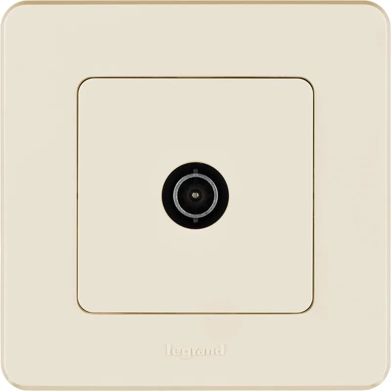 Розетка TV Legrand Inspiria 673871 (слоновая кость), фото 2