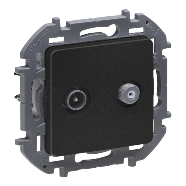 Розетка TV-SAT Legrand Inspiria 673883 (антрацит)