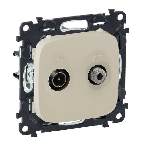 Розетка TV-SAT Legrand Valena Allure 753858 (слоновая кость)