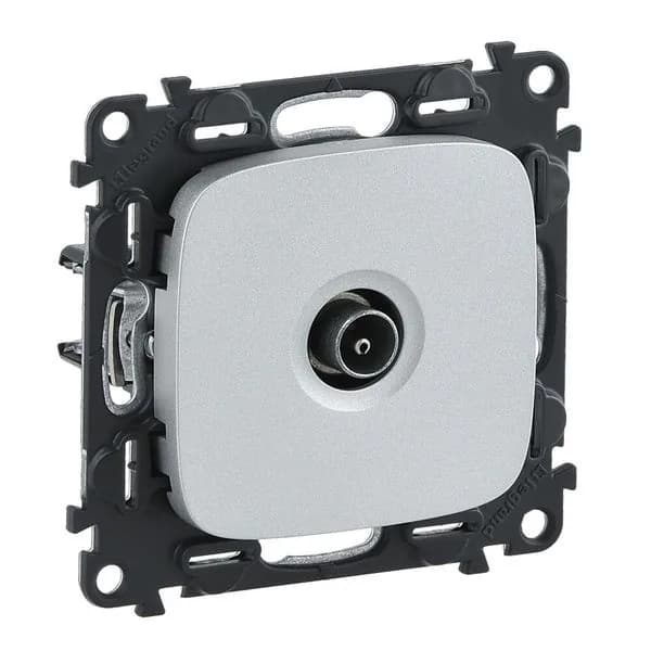 Розетка TV звезда Legrand Valena Allure 753951 (алюминий)