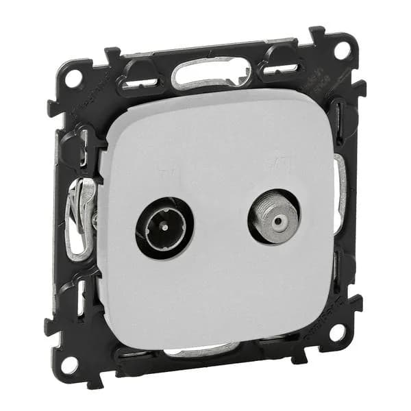 Розетка TV-SAT Legrand Valena Allure 753958 (алюминий)