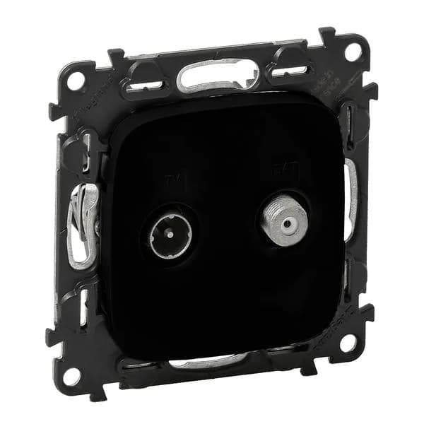 Розетка TV-SAT Legrand Valena Allure 753968 (антрацит)