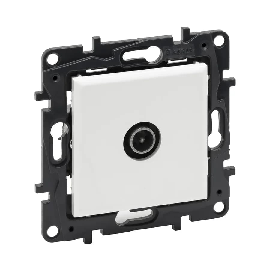 Розетка TV звезда Legrand Structura 764250 (белый)