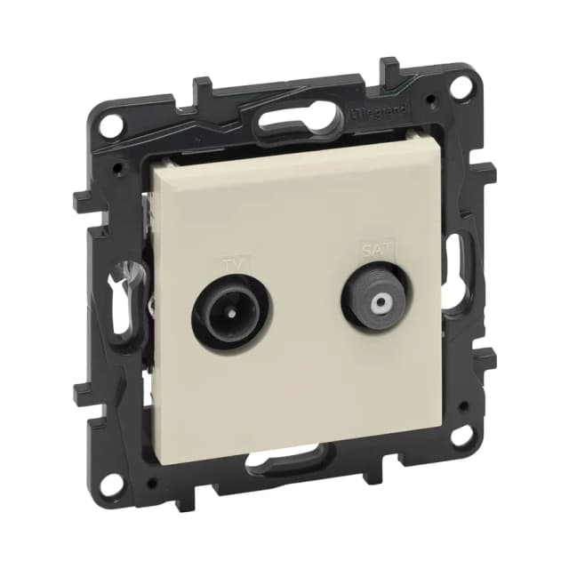 Розетка TV-SAT Legrand Structura 764281 (слоновая кость)