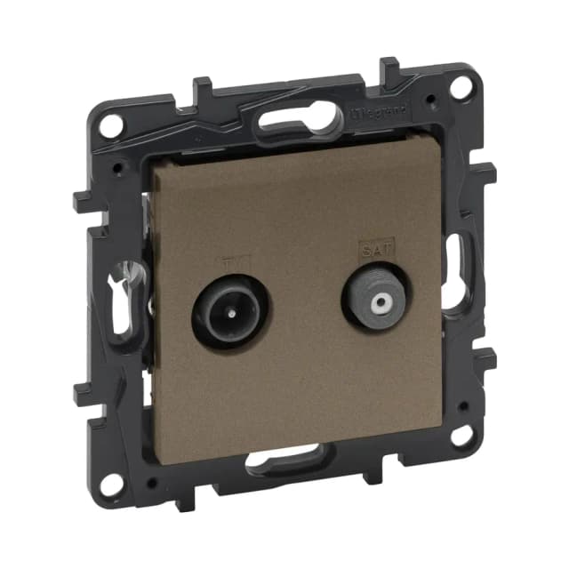 Розетка TV-SAT Legrand Structura 764282 (шампань)
