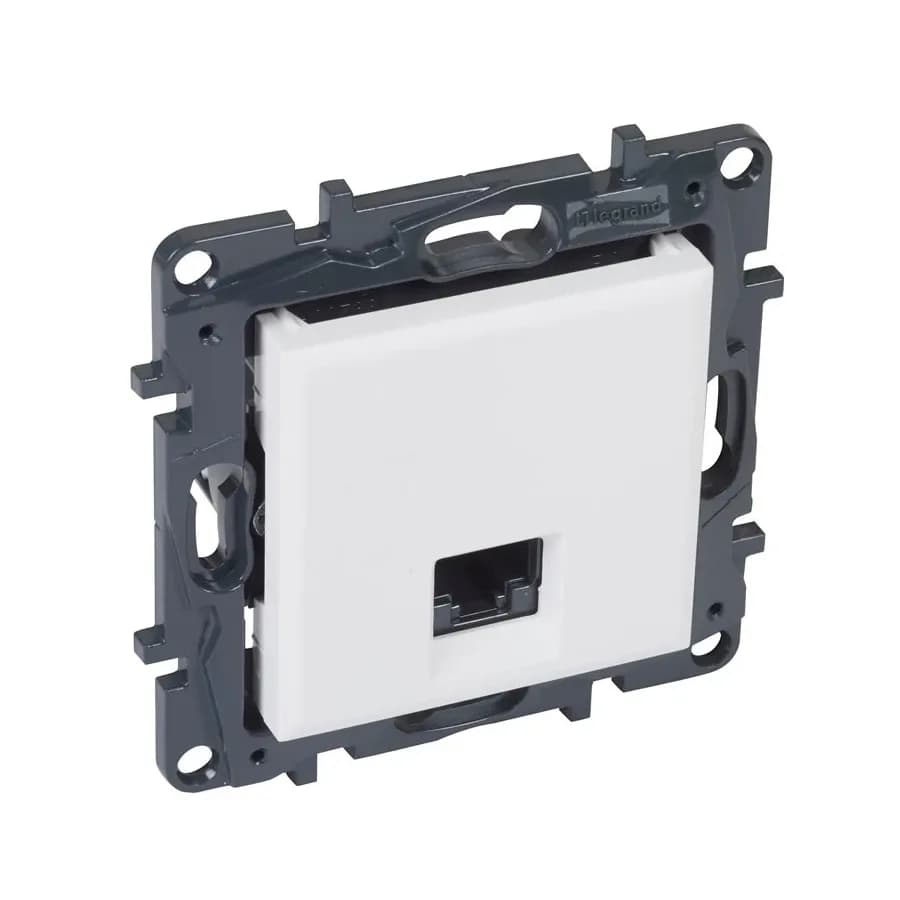 Розетка компьютерная RJ45 кат.5e Legrand Structura 764300 (белый)