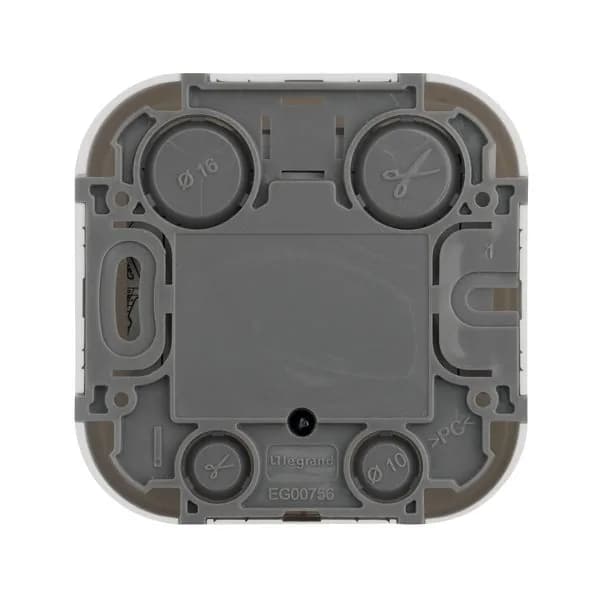 Розетка компьютерная RJ45 + RJ11 кат.5e Legrand Quteo 782221 (белый), фото 3