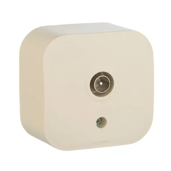 Розетка TV Legrand Quteo 782245 (слоновая кость)