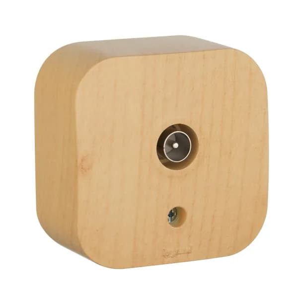Розетка TV звезда Legrand Quteo 782269 (дерево)