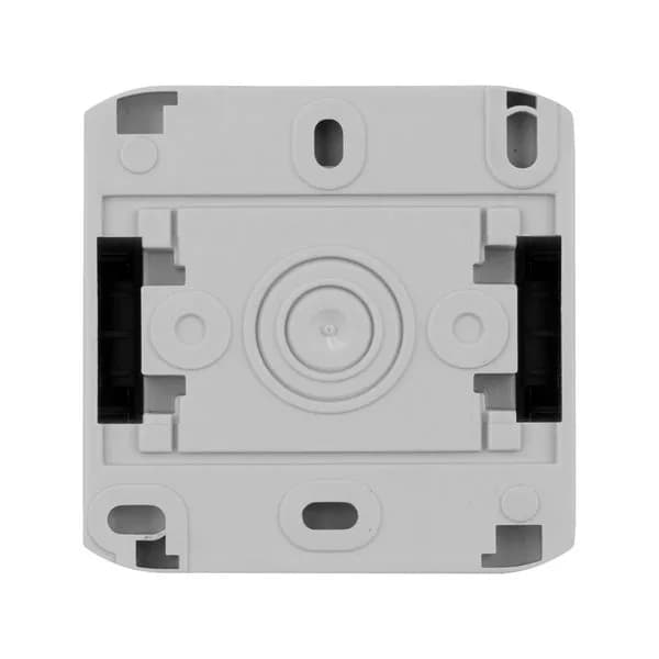 Розетка с заземлением со шторками влагозащищённая IP44 Legrand Quteo 782351 (серый), фото 2