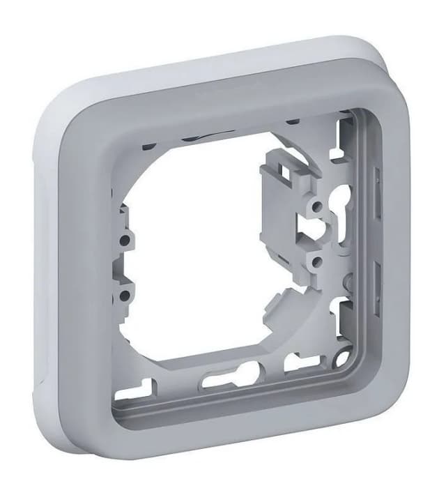 Рамка для выключателей и розеток влагозащищённая IP55 Legrand Plexo 1-местная 069681 (серый)