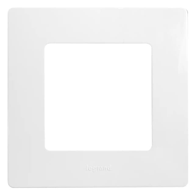 Рамка для выключателей и розеток Legrand Etika 1-местная 672501 (белый)