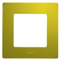 Рамка для выключателей и розеток Legrand Etika 1-местная 672541 (зелёный папоротник), фото 3