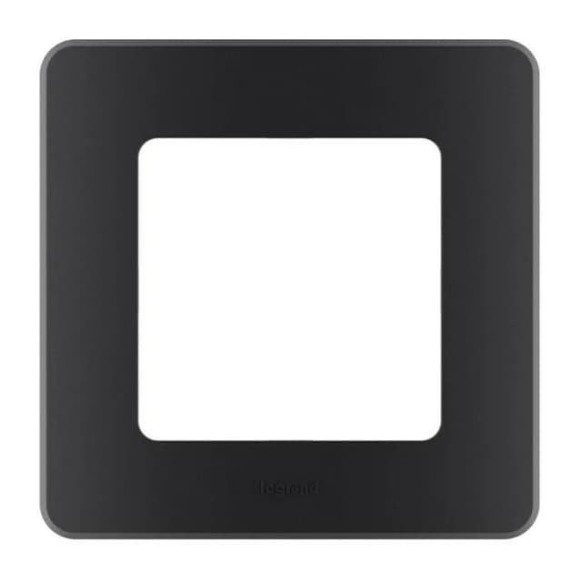 Рамка для выключателей и розеток Legrand Inspiria 1-местная 673933 (антрацит)