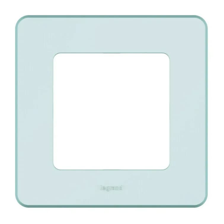 Рамка для выключателей и розеток Legrand Inspiria 1-местная 673935 (мятный)