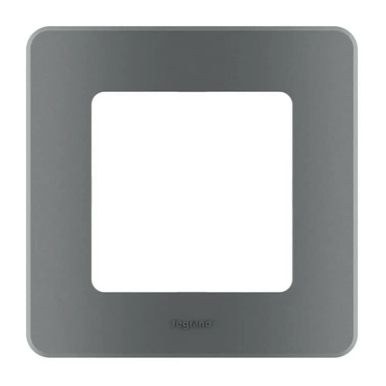 Рамка для выключателей и розеток Legrand Inspiria 1-местная 673937 (дымчатый)