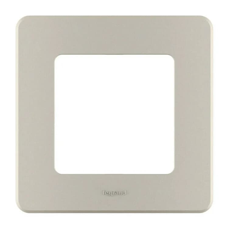 Рамка для выключателей и розеток Legrand Inspiria 1-местная 673938 (шампань)