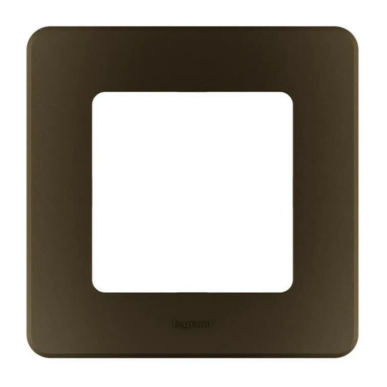 Рамка для выключателей и розеток Legrand Inspiria 1-местная 673939 (бронза)