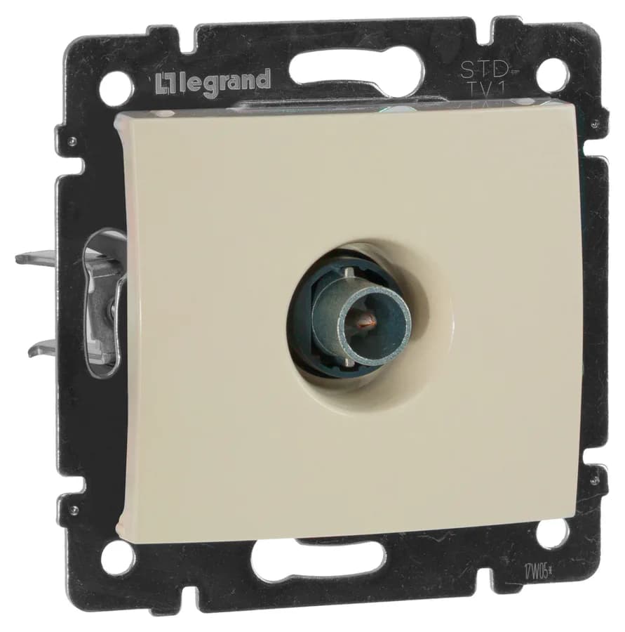 Розетка TV Legrand Valena 695618 (слоновая кость)