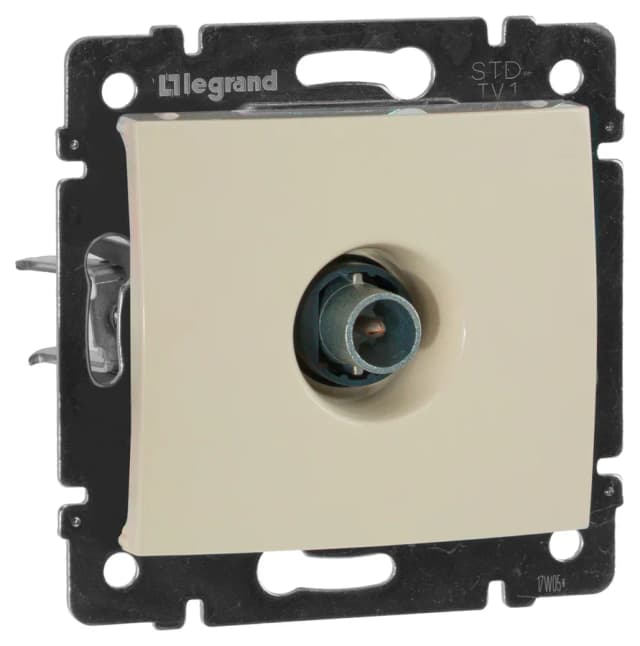 Розетка TV Legrand Valena 695618 (слоновая кость)