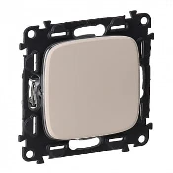 Выключатель 1-клавишный проходной Legrand Valena Allure 752806 (слоновая кость)