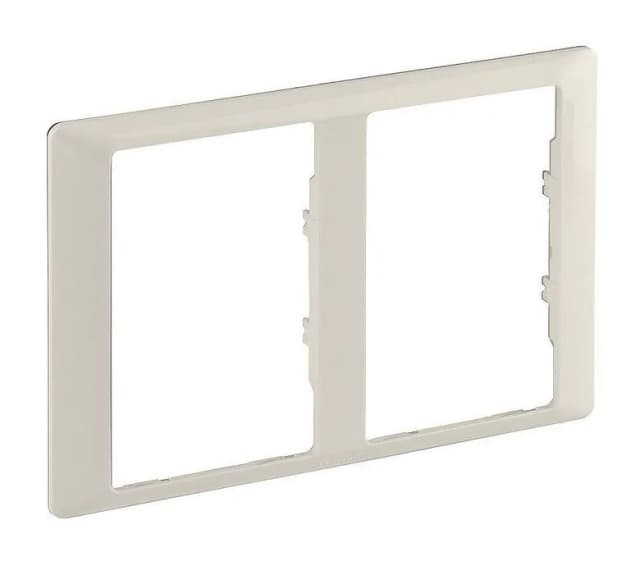 Рамка для выключателей и розеток Legrand Valena Life 2-местная 754232 (слоновая кость)