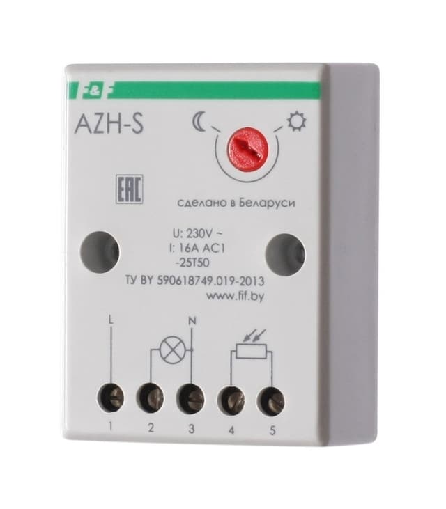 Фотореле 16А Евроавтоматика ФиФ AZH-S ПЛЮC
