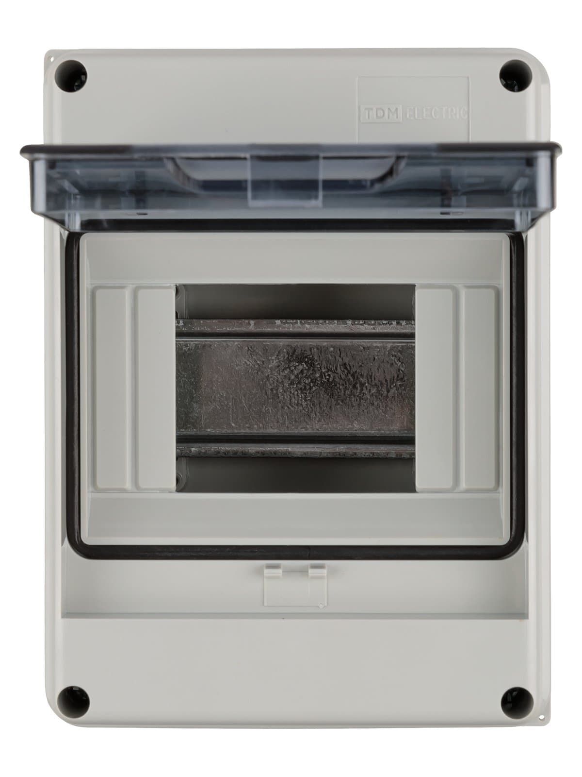 Бокс пластиковый навесной TDM Electric SQ0908-0001, ЩРН-П-5, на 5 модулей, 1 ряд, IP65, серый