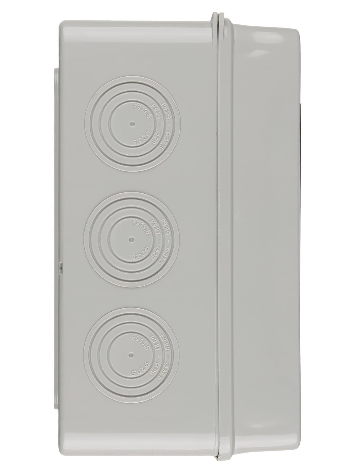 Бокс пластиковый навесной TDM Electric SQ0908-0004, ЩРН-П-15, на 15 модулей, 1 ряд, IP65, серый