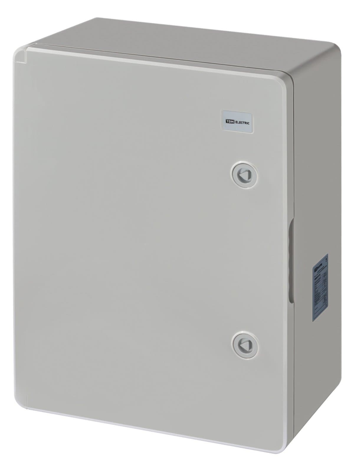 Бокс пластиковый навесной TDM Electric SQ0932-0116, ЩРН-П-24, на 24 модуля, 2 ряда, IP65, серый