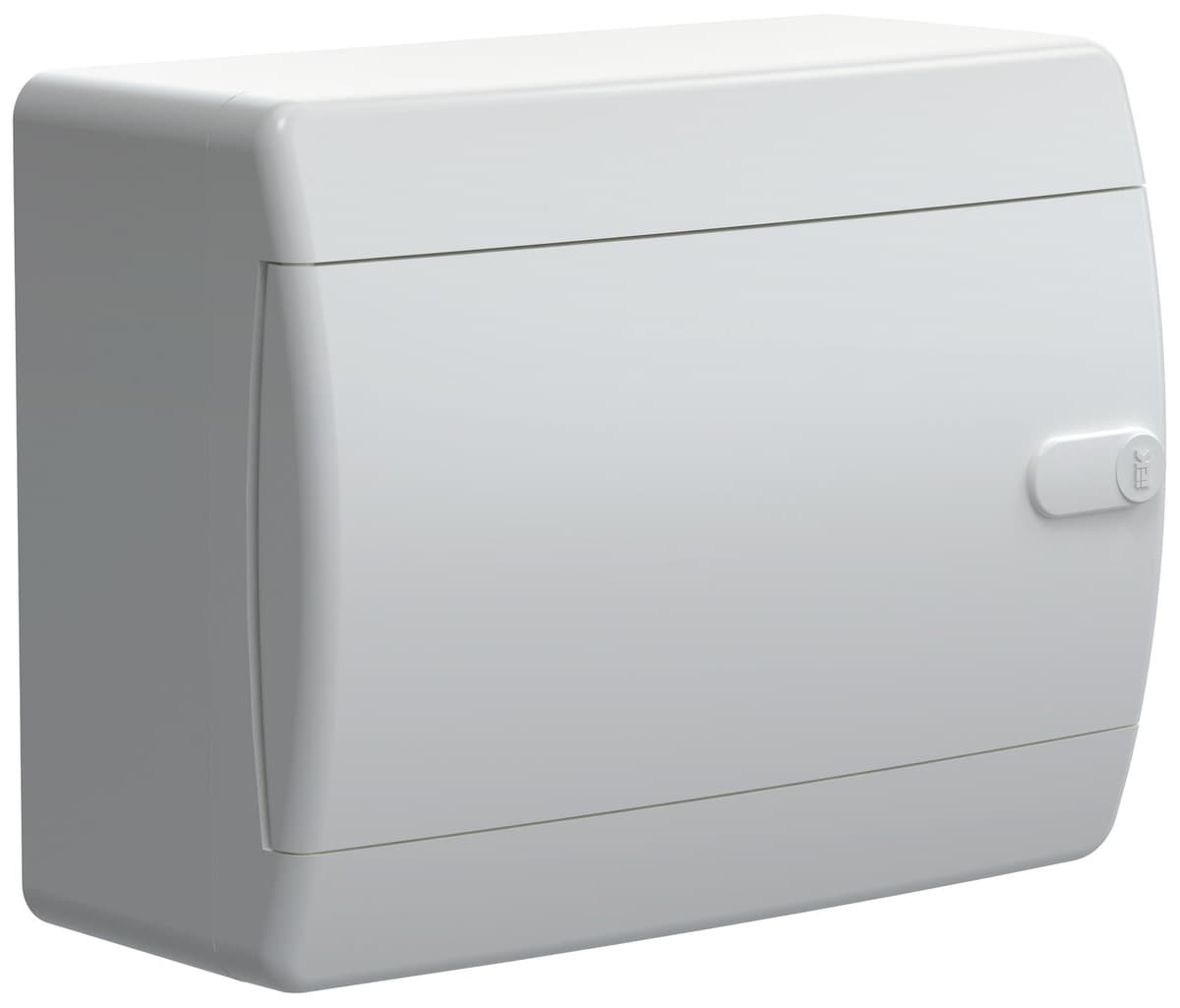 Бокс пластиковый навесной IEK UNION Compact UIC-KP13-N-08-41-K01, ЩРН-П-8, на 8 модулей, 1 ряд, белая дверь, IP41, белый