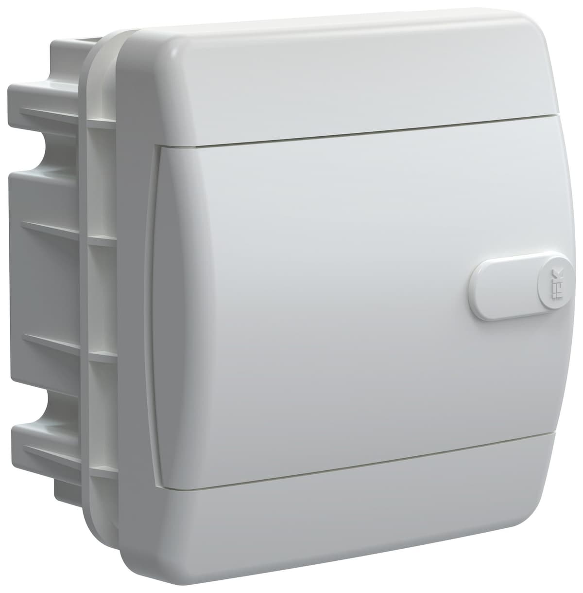 Бокс пластиковый встраиваемый IEK UNION Compact UIC-KP13-V-04-41-K01, ЩРВ-П-4, на 4 модуля, 1 ряд, белая дверь, IP41, белый