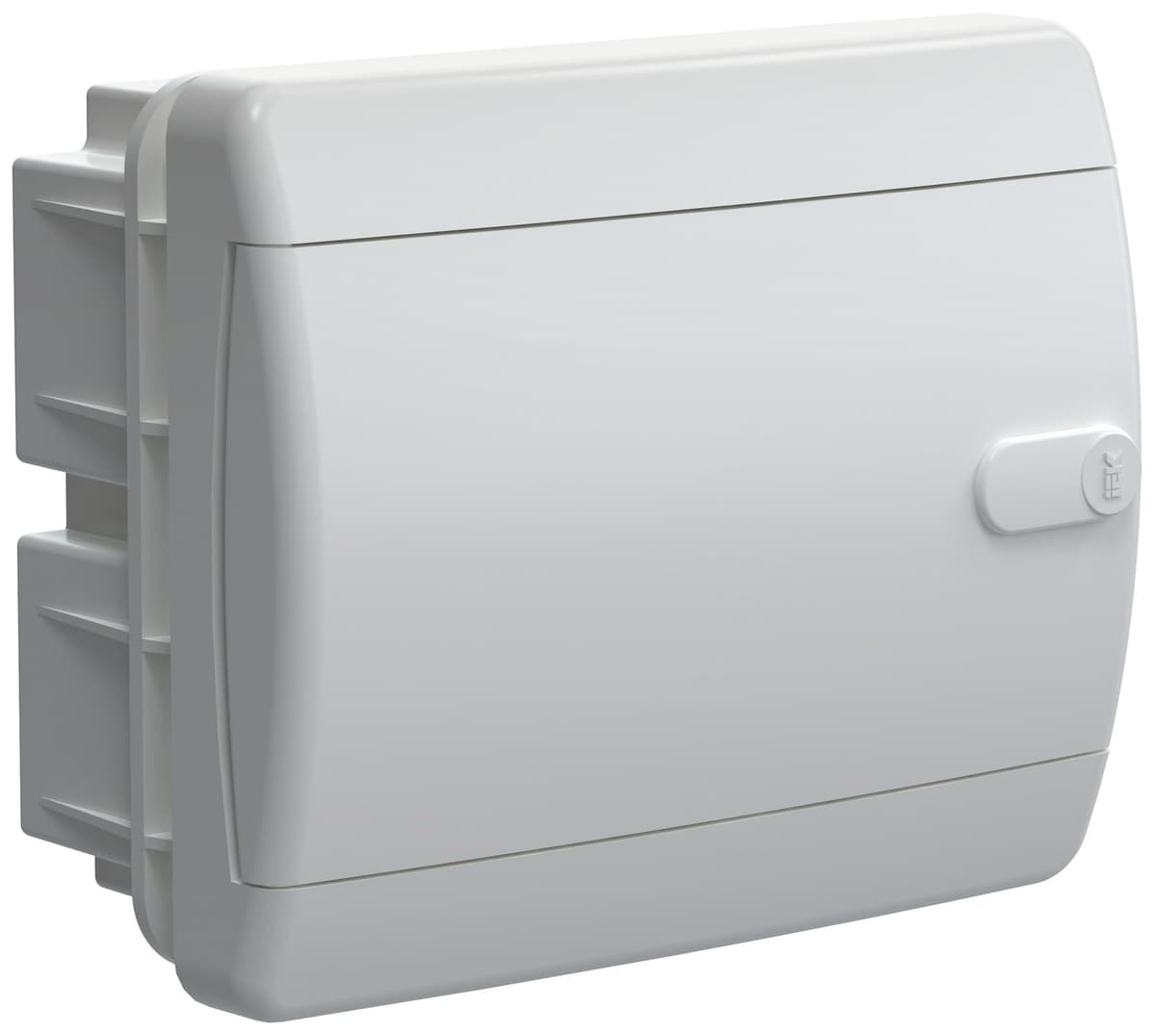 Бокс пластиковый встраиваемый IEK UNION Compact UIC-KP13-V-06-41-K01, ЩРВ-П-6, на 6 модулей, 1 ряд, белая дверь, IP41, белый